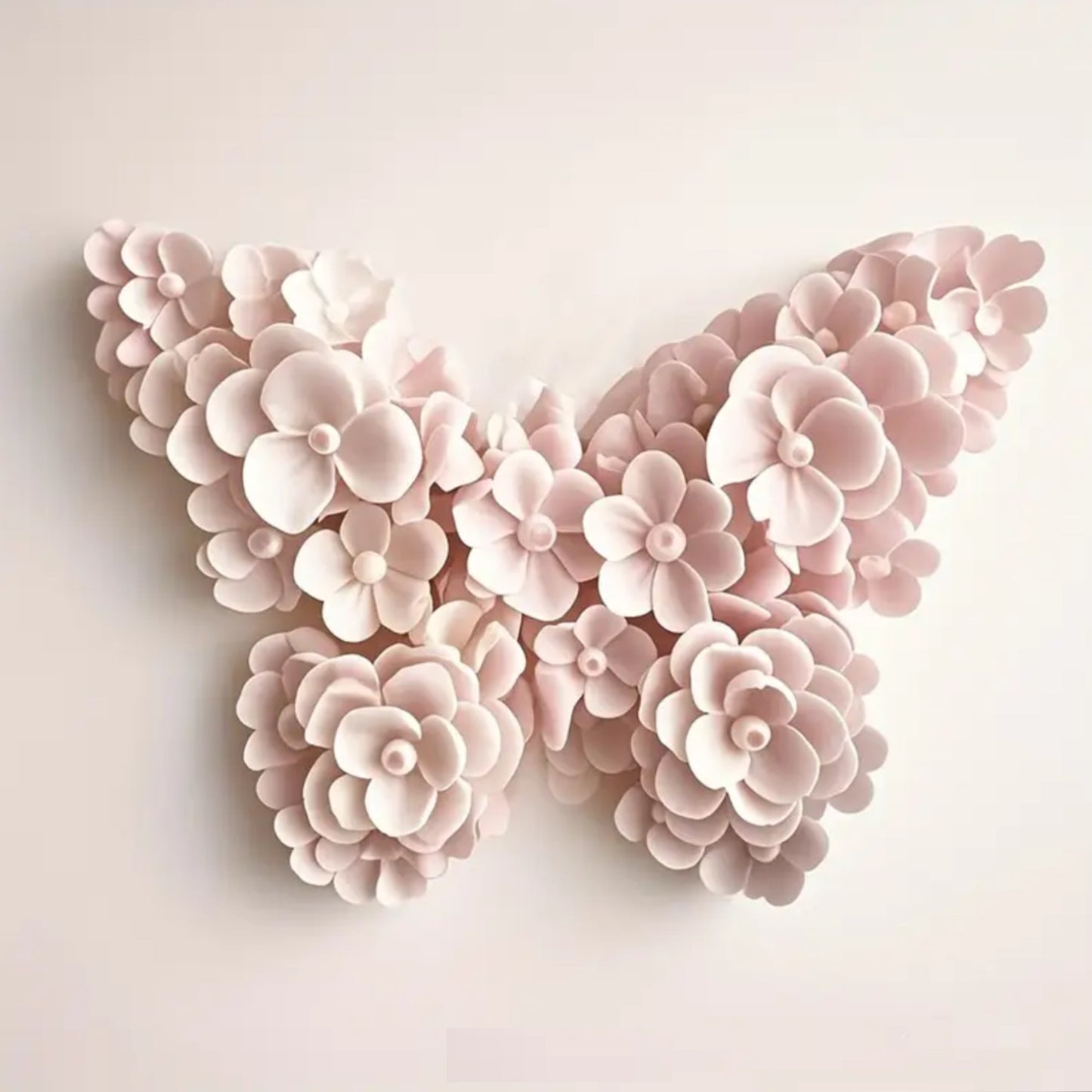 Molde de mariposa de flores