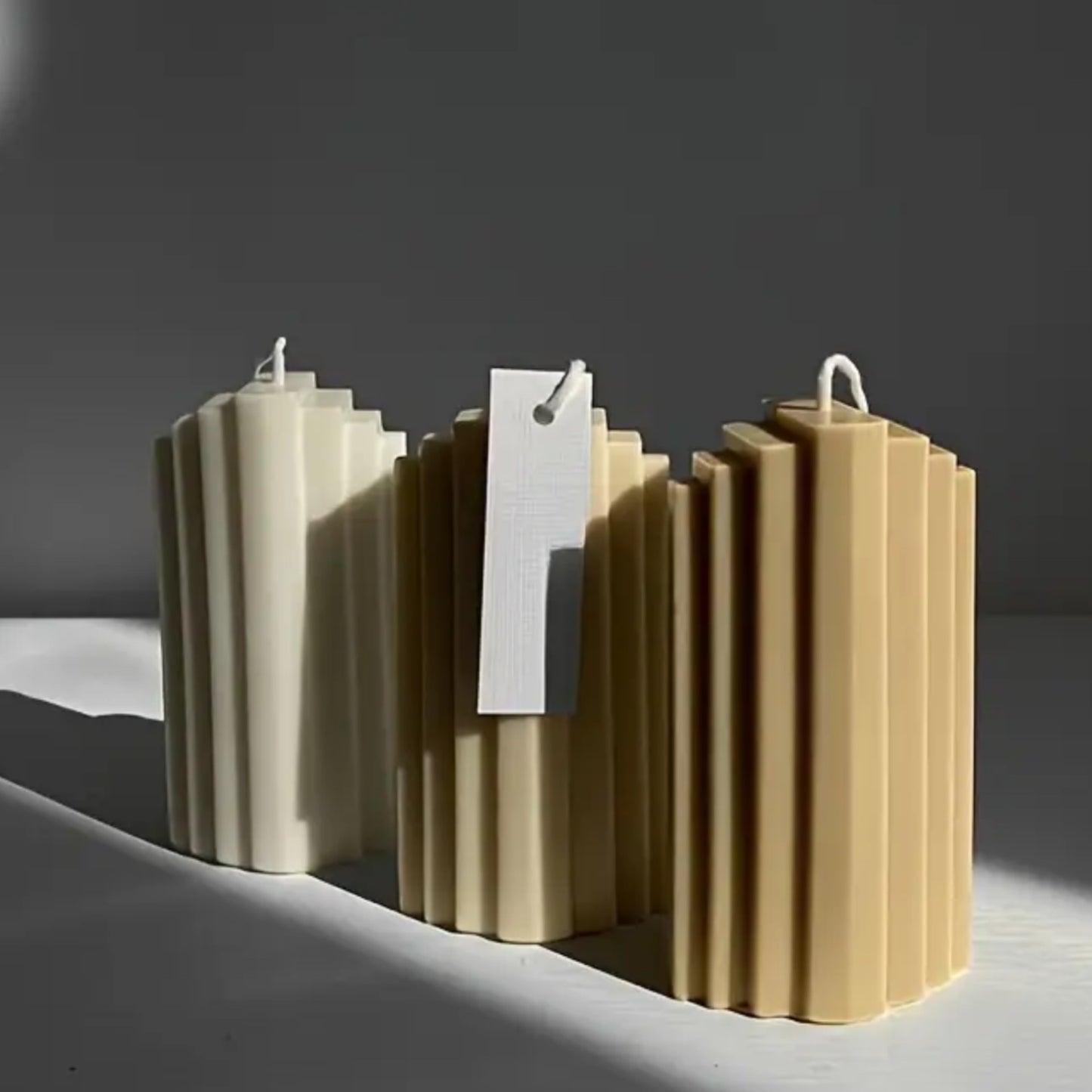 Molde de Silicona P/velas en pilares