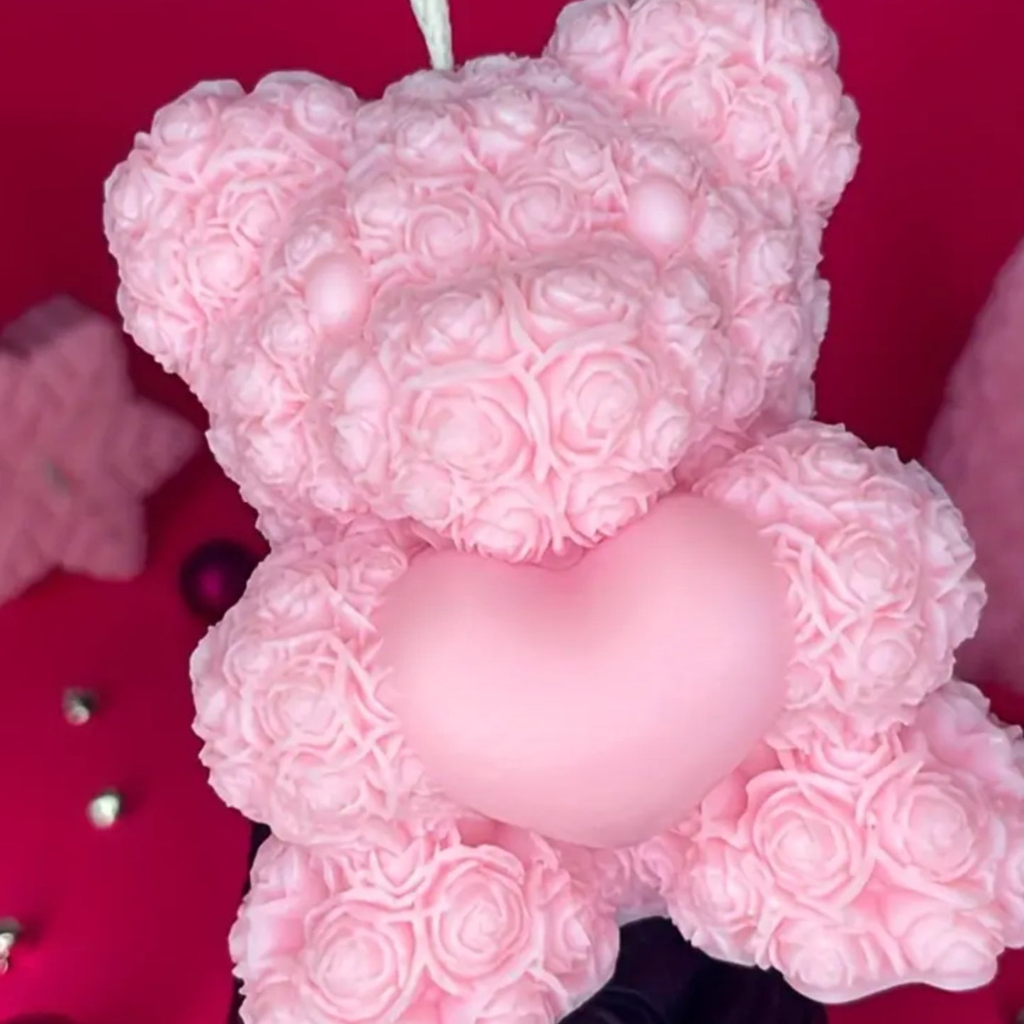 Paquete de dos moldes corazón + osito