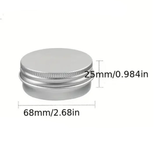 Lata de aluminio plata 2 onzas