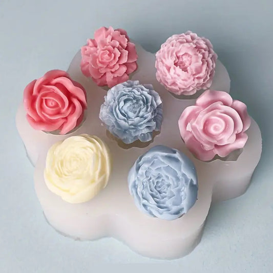 Molde con 5 espacios para diferentes flores