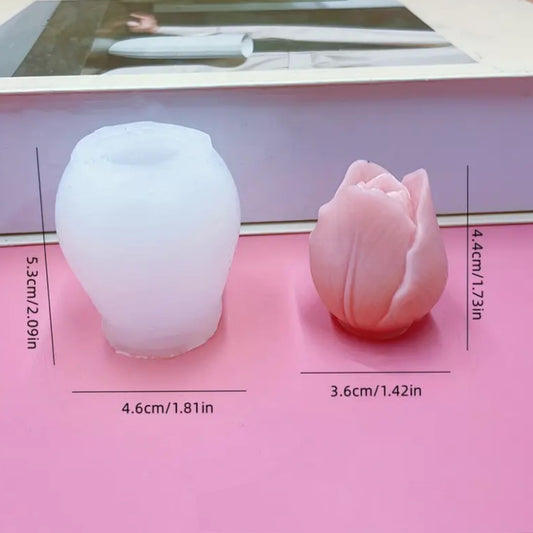 Molde en forma de tulipan