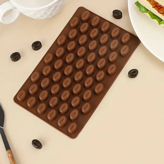 Molde con forma de granos de café