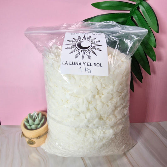 1kg Cera de soya para velas de figuras APF